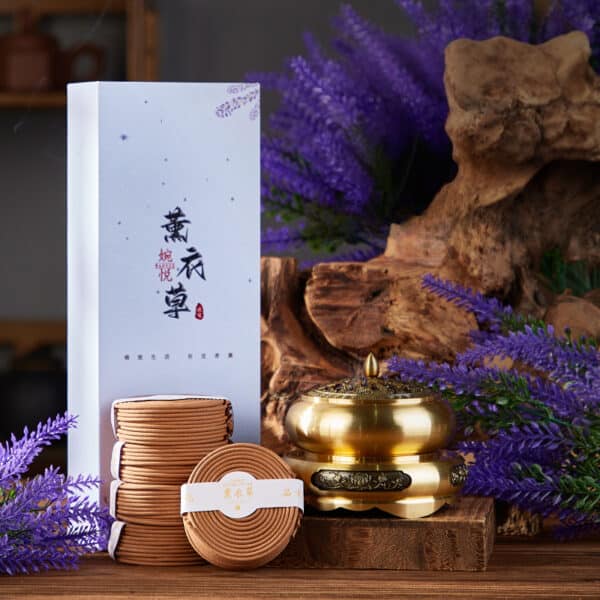 good smelling aromatherapy lavender incense coils