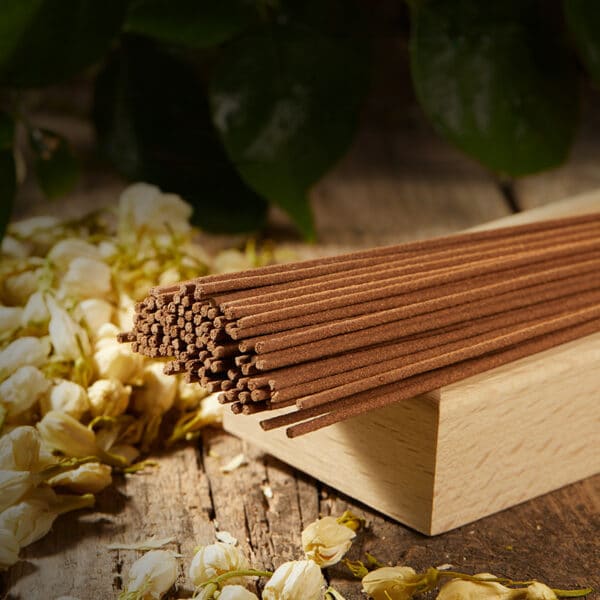 natural jasmine fragrance incense with sticks for aromatherapy