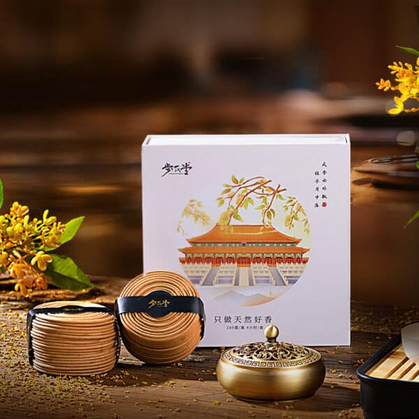 natural aromatherapy with premium osmanthus fragrance purifies air