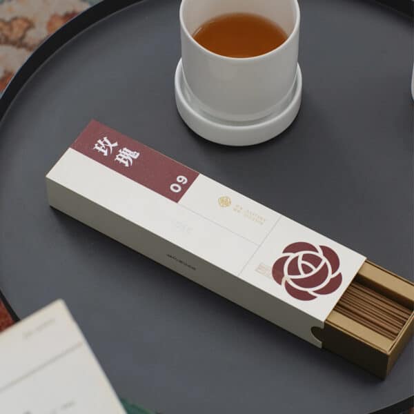 nature aromatherapy rose incense with sticks