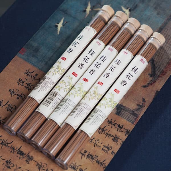 premium natural organic osmanthus fragrance sticks incense